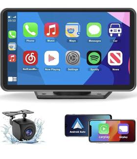 Bxs02 Eleacc Portable Wireless Carplay Car Stereo 7 Inch Hd Touchscreen For With Bxs02 Eleacc Portable Wireless Carplay Car Stereo 7 Inch Hd Touchscreen For With