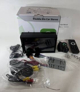 Emeito-7075w Emeito Double Din 7 Inch Car Stereo Touch Screen Radio Apple Carplay Android Backup Camera