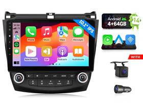 St3crahac1x7ausen20 Eonon For Honda Accord 7th 2003-2007 Android Auto 10.1 Inch Car Radio Carplay Touch Screen