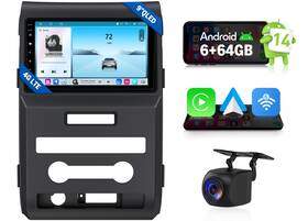 Eonon Stbcfdf1x7susenm1 Fdf1x7s 9 Inch Android 14 6 64 Car Radio Gps Carplay Stereo Head Unit For Ford F-150
