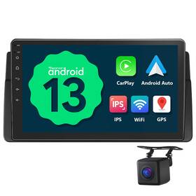 Stcae46a13useumc Eonon For Bmw E46 Car Stereo 9 Inch Android Auto 13 Radio Gps Carplay Head Unit Wifi Cam