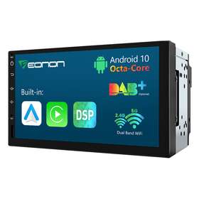 Stq04seusenu8 Eonon Android 8-core Double 2din 7 Inch Multimedia Car Stereo Radio Gps Sat Nav Bt Carplay