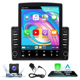 Ewlsac Qj0295x-c Android 13.0 Double Din Car Stereo - 9.7 Inch Touch Screen Radio