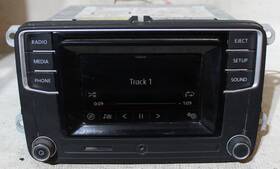 Factory Oem Radio Od2709 Volkswagen Jetta 2017 2018 2019 5 Inch Screen Bluetooth Cd Player 561035150b