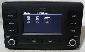 Factory Oem Radio Od3530 Kia Rio 2018 2019 Stereo 5 Inch Multi Media Am/fm 96180h9800wk