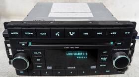 05064932ad Factory Oem Radio Od4152 Dodge Caravan 2008 2009 6 Disc Cd / Dvd Req