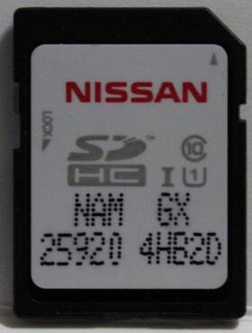 4hb2d Factory Oem Radio Sd108 Nissan Armada Pathfinder 2018 2019 Nav Navigation Map Sd Card 25920