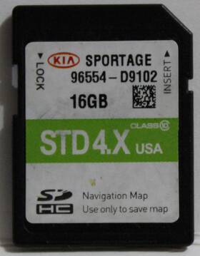 Factory Oem Radio Sd22 Kia Sportage 2016 2017 2018 2019 Nav Navigation Map Sd Card 96554-d9102