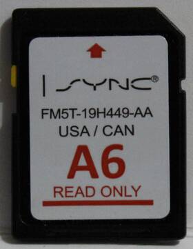 Fm5t-19h449-aa Factory Oem Radio Sd26 Ford Escape Explorer F150 2014 2015 2016 Navigation A6 Map Card