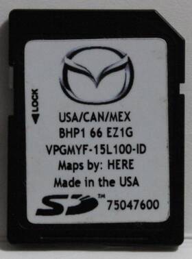 Bhp166ez1g Factory Oem Radio Sd79 Mazda Cx-3 2018 Nav Navigation Map Sd Memory Card