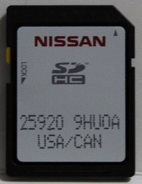 9hu0a Factory Oem Radio Sd86 Nissan Altima 2017 2018 Nav Navigation Map Sd Memory Card 25920