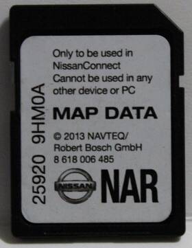 9hm0a Factory Oem Radio Sd98 Nissan Altima Juke Rogue 2013 2014 2015 Nav Navigation Map Sd Card 25920