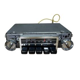 Ford 5cp1323 Vtg Solid State Am Radio Push Button Car Stereo Restoration Untested