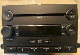 7a2t-18c869-bd Ford Oem Radio Cd Mp3 Player Aux Stereo Am Fm Receiver 2006-2010