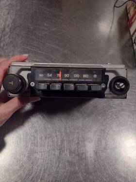 86120-12020 Fujitsu Vtg Oem Toyota Ten Ltd Am/fm Car Stereo Radio Made In Japan