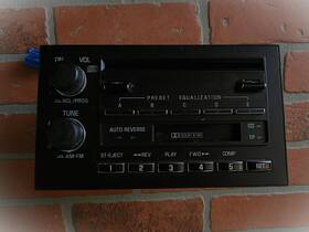16161526 General Motors Cadillac Gods 1994 Deville Ac Delco Audio Head Unit Cd/tape Am/fm For Parts Only