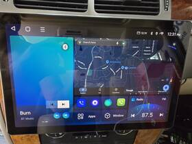 504545-05 Gmc 11.5 Inch Android Touchscreen Double Din Radio Stereo Yukon Tahoe Mount And Wiring