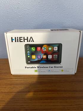 Csp24700r1 Hieha Portable Wireless Car Stereo New Opened Only To Test See Pics