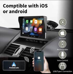 Lf7138 Hinine 7 Inch Wireless Apple Carplay Android Audio Navigation Touch Screen With Mount Lf7138 Hinine 7 Inch Wireless Apple Carplay Android Audio Navigation Touch Screen With Mount