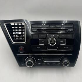 39100tr3a41 Honda Ph-3585c 2013-2015 Civic Radio Cd Slot Face Audio Ac Control Oem