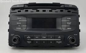 Am1a0c6an Hyundai Mobis Kia Sirius Model Black Car Radio Dash Unit Not Tested