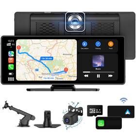 Ignitrip 797417909209 10.26 Inch Apple Carplay Screen For Car Portable Wireless And Androi