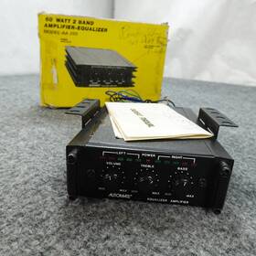 Aa-265 J.i.l. Vintage Automate Car Stereo Amplifier 2 Band Equalizer Model Taiwan 60w
