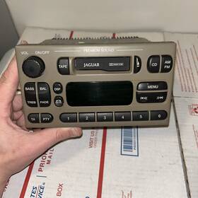 Jaguar Xr8f-18k876-cfaek 00 01 02 S-type Premium Am Fm Cassette Radio Receiver