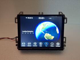 Jeep 68615162ab 2019-2023 Wrangler Uconnect 8.4 Inch Multi Media Radio Screen Carplay