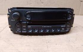 Id-p05091507ad Jeep P05091507ad 2005 Liberty Am Fm 6 Disc Cd Radio Face Id- Rbq