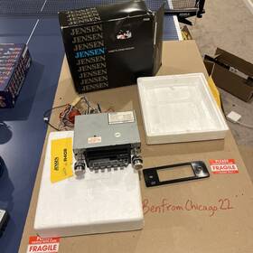 R408 Jensen Car Stereo Receiver/ Not Recently Tested / As Is For Parts Or Repair