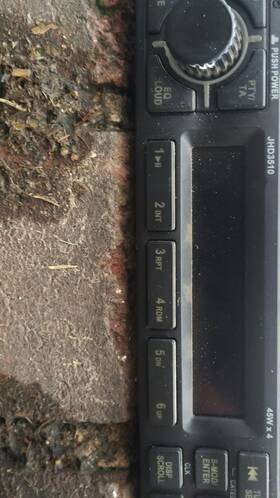 Jhd3510 Jenson Car Radio-works Except Volume. See Description