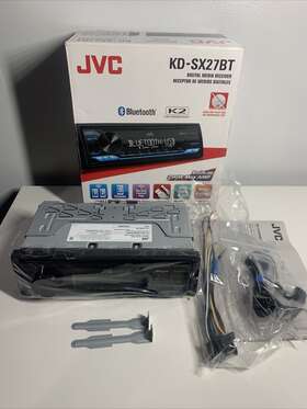 Kd-sx27bt Jvc Kdsx27bt Bluetooth Media Player Iphone Android Pandora Mp3 Am Fm Usb