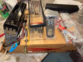 Jvc Ks-rt80 Radio Receiver And Cassette Player For Car Use With Remote 1990s
