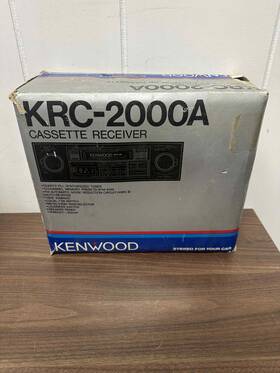 Krc-2000a Kenwood 312843109995 Cassette Receiver In Dash Unit Car Stereo