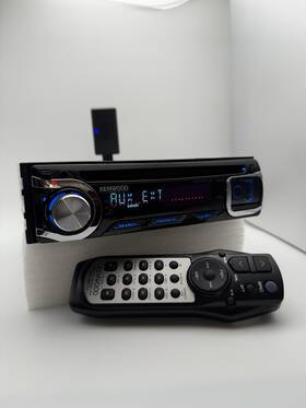 Kenwood 90100255 I-k50 With Remote Control And Bluetooth Connectivity Cd Player/mp3/aux Tested
