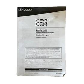 Kenwood B5k-0654-00 Dnx997xr Dnx6975 Dnx577s Quick Start Guide Car Audio Gps Electronics