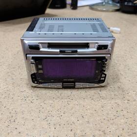 Kenwood Dpx-6100md Car Audio 2din Cd 13pin-bus Working Tested Jdm No Playback Md