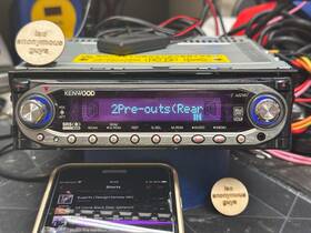 F-md07 Kenwood # Jdm Md Mdlp Receiver Bt - Cd Ctrl Vintage Old School Restored