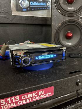 Ik55n Kenwood Rare Car Audio Cd Usb Aux Player Tested And Working 1din Fromjapan