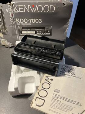 Kdc-7003 Kenwood Cd Receiver Removeable Head Unit Box Manual Kdc-7003 Kenwood Cd Receiver Removeable Head Unit Box Manual