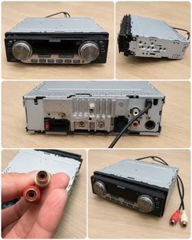 Kenwood Kdc-w5527 1 Din In-dash Cd Receiver With Aux Input Changer Ctrl
