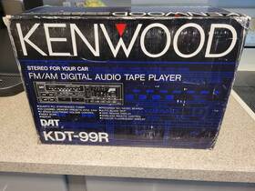 Kdt-99r Kenwood Nos Fm/am Car Dat Player With Remote