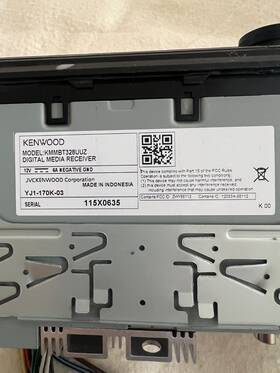 Kmmbt328uuz Kenwood Model Digital Media Receiver