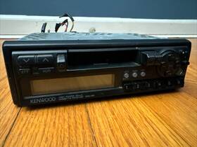 Krc-301 Kenwood Krc-407 Cassette Tape Deck Car Stereo Old School Radio Am/fm