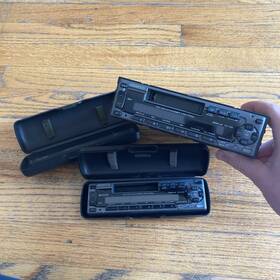 Tdf-76r Kenwood Krc-503 Cassette Receiver 35wx4 Cd Md Extra Faceplate