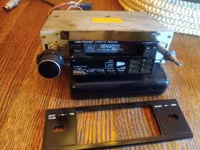 Krc-6000 Kenwood Vintage Car Stereo Cassette Deck Radio High Power. Untested