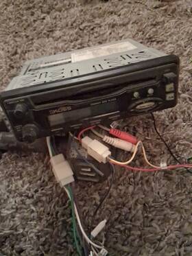 Koss Ms503 Vintage Car Stereo Cd Player Am/fm Radio 2000 Powers On Read