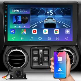 Llboiti 794000308906 10.2 Inch Stereo With Wireless Carplay And Android Auto For 2007-2018 Jeep Wrangler Llboiti 794000308906 10.2 Inch Stereo With Wireless Carplay And Android Auto For 2007-2018 Jeep Wrangler