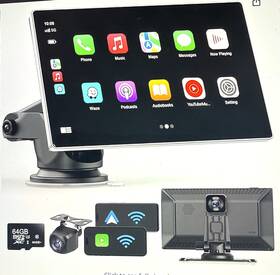 Madoec 313109985933 Portable Apple Carplay Screen For Car 9 Inch Wireless And Android Auto Madoec 313109985933 Portable Apple Carplay Screen For Car 9 Inch Wireless And Android Auto